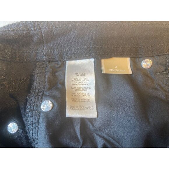 Michael Kors Black Studded Skinny Ankle Women Jeans Size 4 Great Condition - Picture 4 of 14